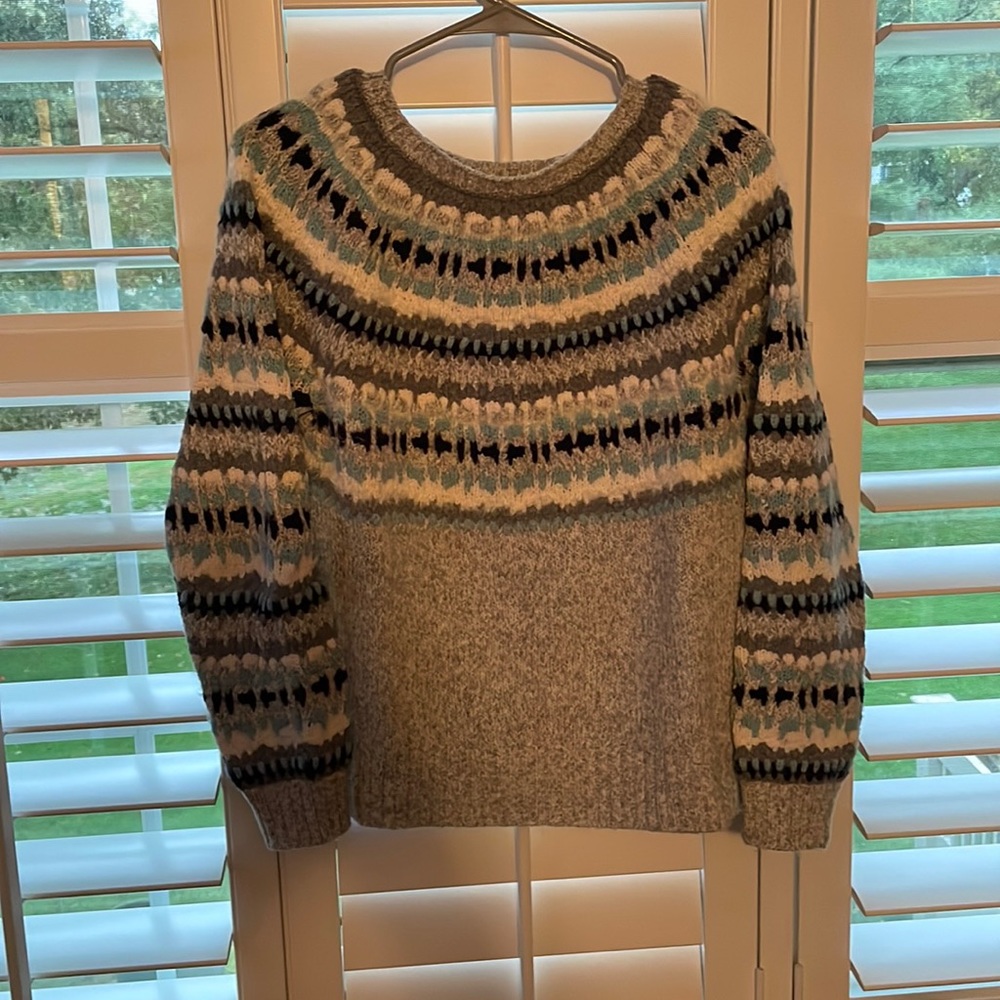 Fair isle sweater